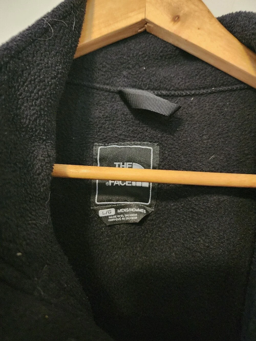 The North Face Black Lightweight Fleece Shirt-Jacket